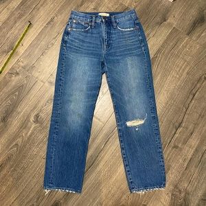 Madewell Classic Straight Jeans